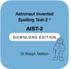 astronaut invented spelling test (aist-2)