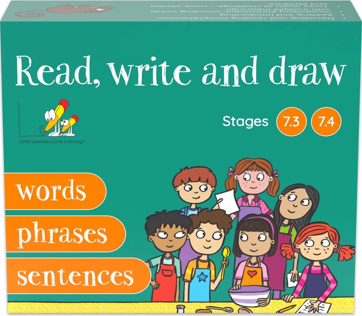 Read, Write And Draw Stages 7.3,7.4 | Silvereye
