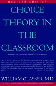 choice theory in the classroom (revised)