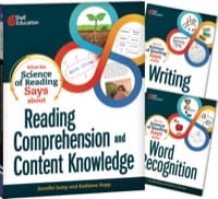 what the science of reading says 3-book bundle