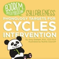 syllableness phonology targets for cycles intervention