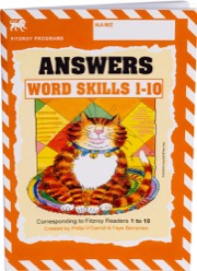 Fitzroy Word Skills Answer Book 1-10