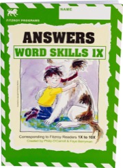 Fitzroy Word Skills Answer Book 1x-10x