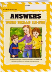 Fitzroy Word Skills Answer Book 11x-20x