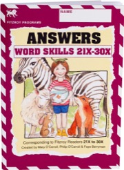 Fitzroy Word Skills Answer Book 21x-30x