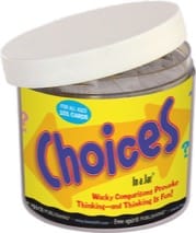 choices in a jar