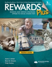 rewards plus social studies, teacher's set