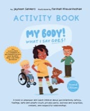 my body! what i say goes! activity book