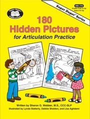 180 hidden pictures for articulation practice