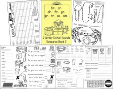 waddington 2 letter initial sounds resource book 2