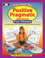 say and do positive pragmatic fun sheets