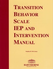 transition behavior scale iep and intervention manual