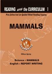 reading across the curriculum 1 - mammals