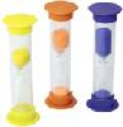 rave-o 3-minute sand timers (set of 6)