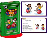 therapy ball activities fun deck