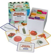 picturing vocabulary! cards box
