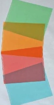 waddington colour overlays - set of 4