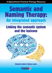 semantic and naming therapy