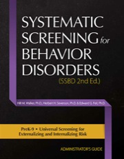 Webinar - Universal Behavioral Screening and the new 2nd Edition of SSBD