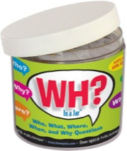 wh? questions in a jar