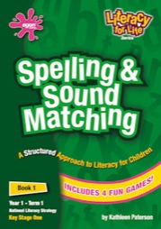 spelling and sound matching book 1