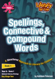spellings, connective and compound words book 1