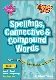 spellings, connective & compound words book 3