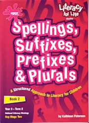 spellings, suffixes, prefixes and plurals book 2