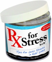 rx for stress in a jar