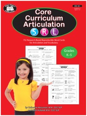 core curriculum articulation - s, r, l