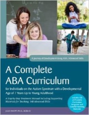 complete aba curriculum for individuals on the autism spectrum with a developmental age of 7 years up to young adulthood