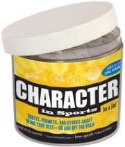 character in sports in a jar