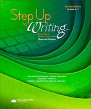 step up to writing grades k-2 classroom set