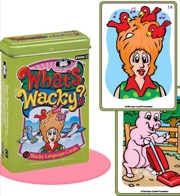 what's wacky? language cards 