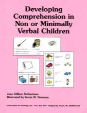 developing comprehension in non or minimally verbal children