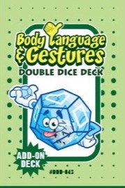 body language & gestures double dice deck