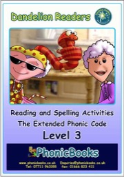 dandelion readers, level 3 reading & spelling activities