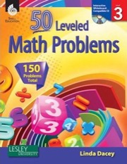 50 leveled math problems level 3