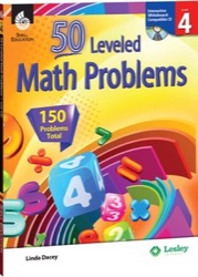 50 leveled math problems level 4