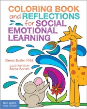 coloring book and reflections for social emotional learning