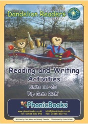dandelion readers, set 1 units 11-20 reading & writing activities