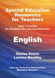 special education resources for teachers, english