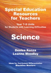 special education resources for teachers, science