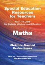 special education resources for teachers, maths