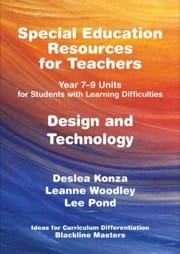 special education resources for teachers, design and technology