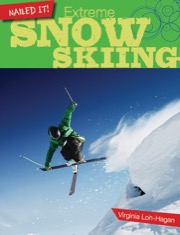 nailed it - extreme snow skiing