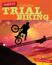 nailed it - extreme trial biking