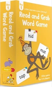 milo's read and grab word game, box 1