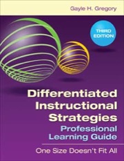 differentiated instructional strategies professional learning guide