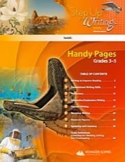 step up to writing grades 3-5 handy pages